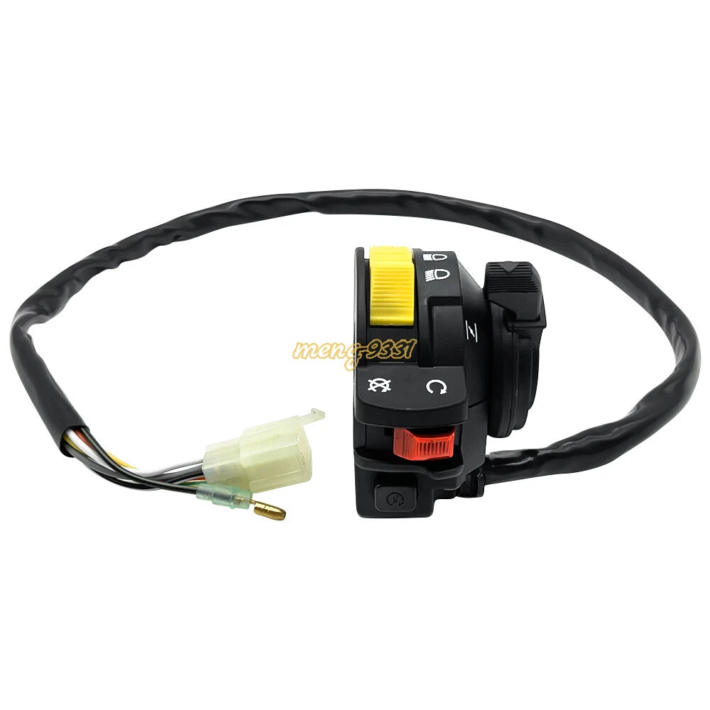 Handlebar Switch Start Stop Headlight for Suzuki LTF250 QuadRunner 250 (1988–1989)