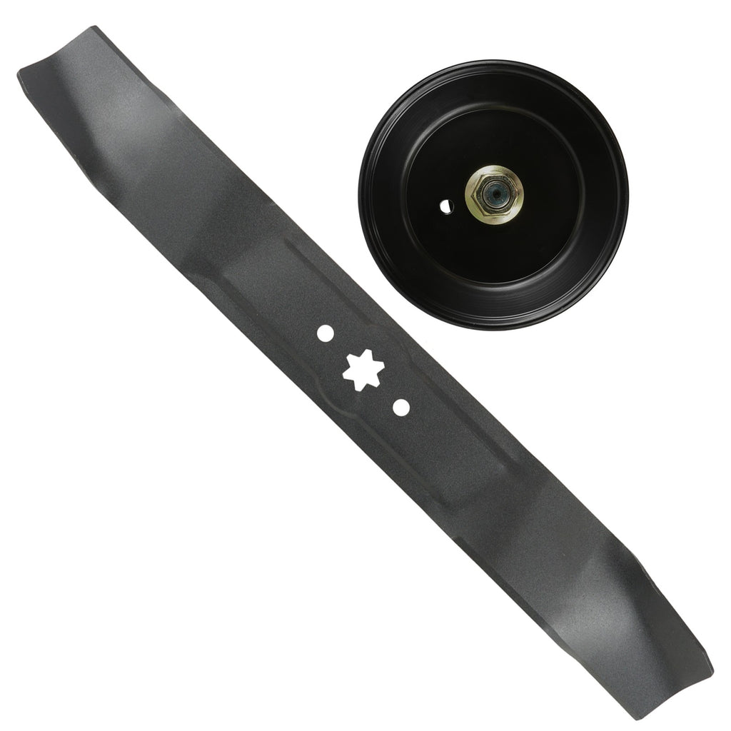 Spindle Assembly with Pulley and Blade for Cub Cadet LT1040 LT1042 (2010–2018)