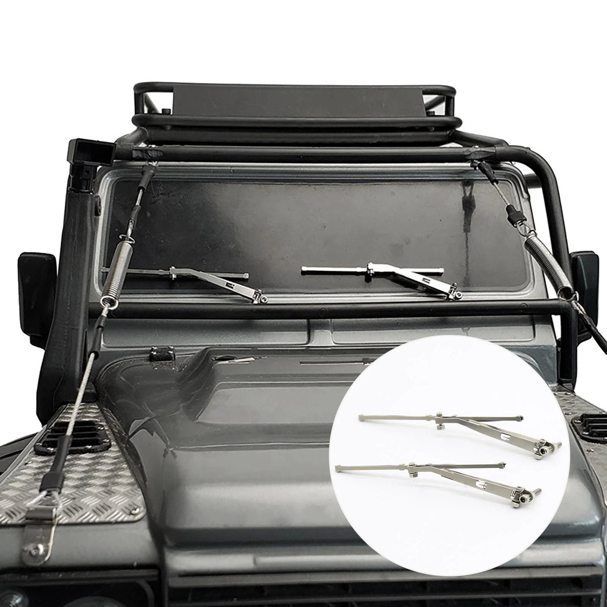 Windscreen Wiper for 90046 SCX10III (1/10 RC Crawler Truck)