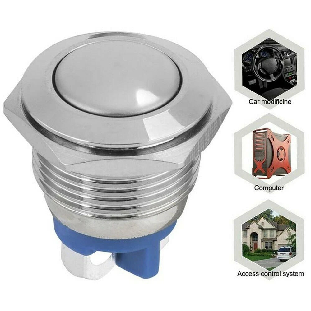 Push Button Switch 12V 16mm for Car/Boat (Factory)
