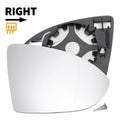 Heated Right Side Mirror Glass Replacement for Volkswagen Golf Sportvan (2014–2020)