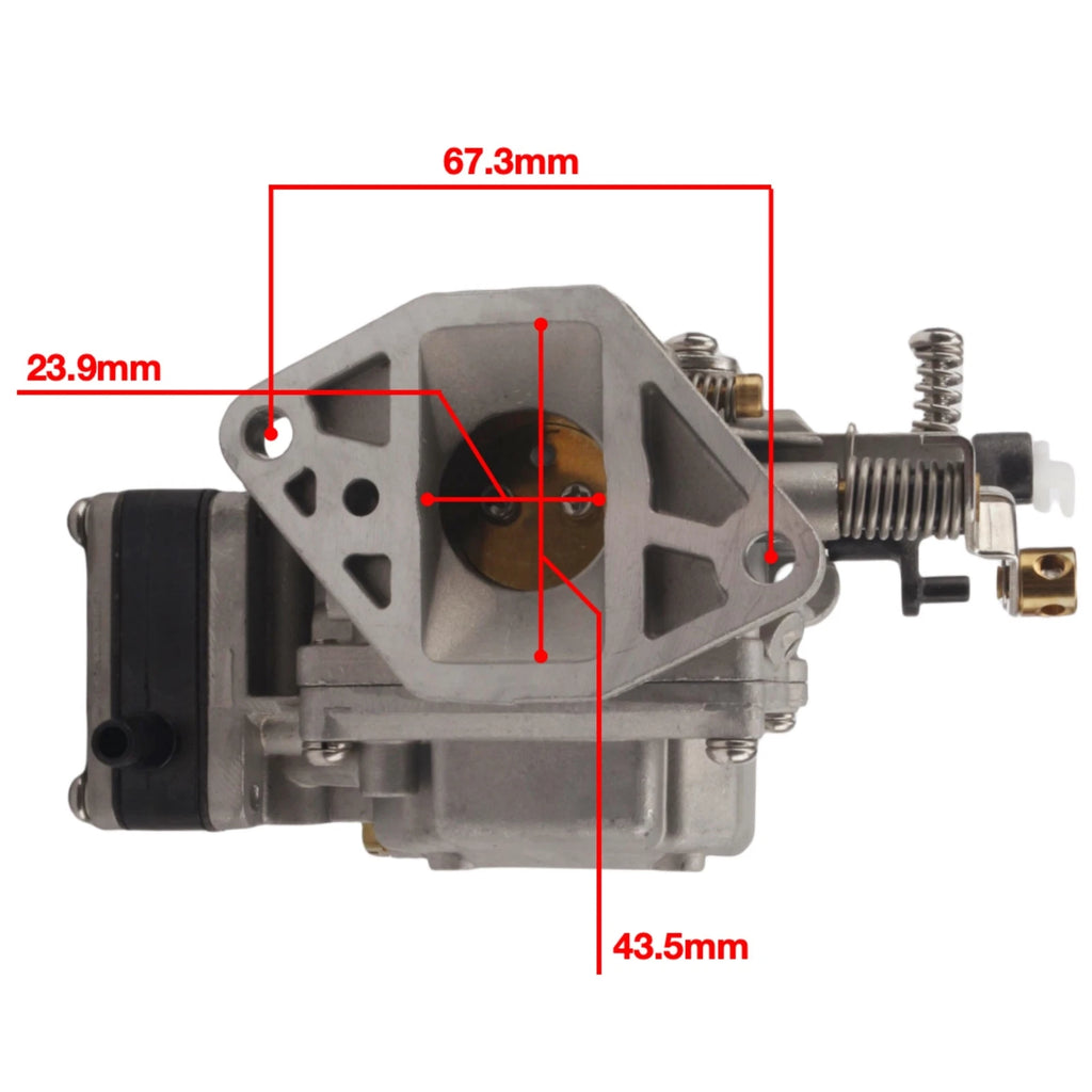 Carburetor for Yamaha 2 Stroke 9.9 13.5 15 HP (Outboard Engine)