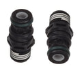 2X Attwood 8838TM6/8838TM Universal Male Sprayless Tank Connector 1/4" NPT