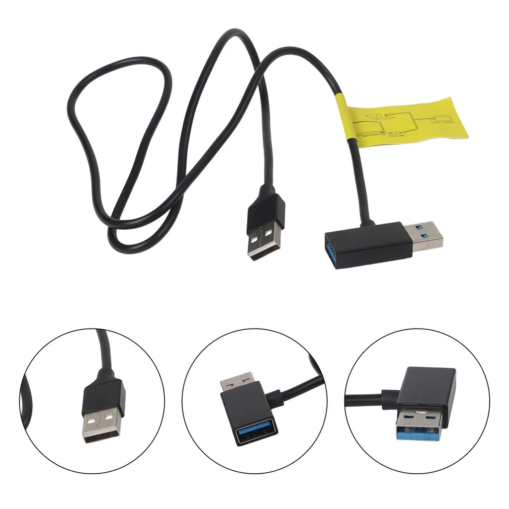 USB Adapter for Android Auto & CarPlay with Connection Harness Y-Cable