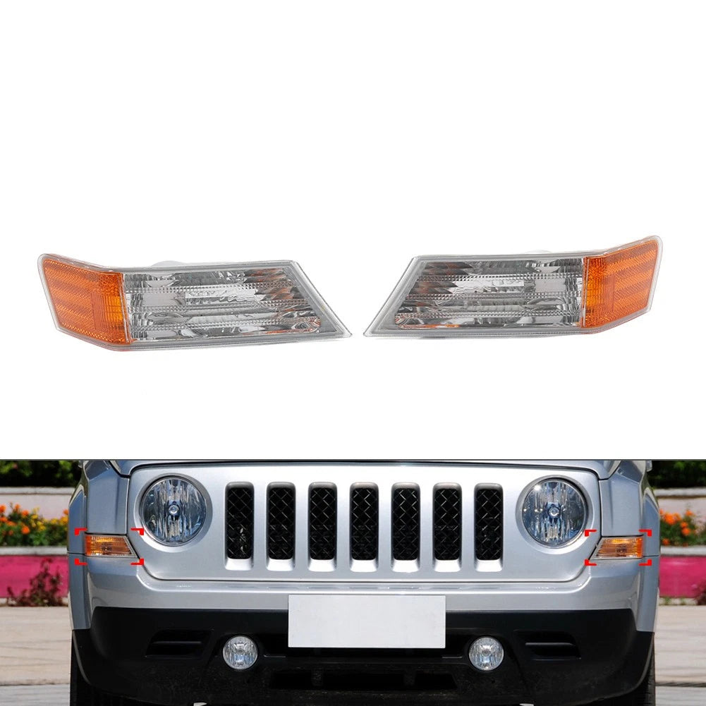 Front Parking Corner Light Turn Signal Lamp for Jeep Patriot (2007–2017)