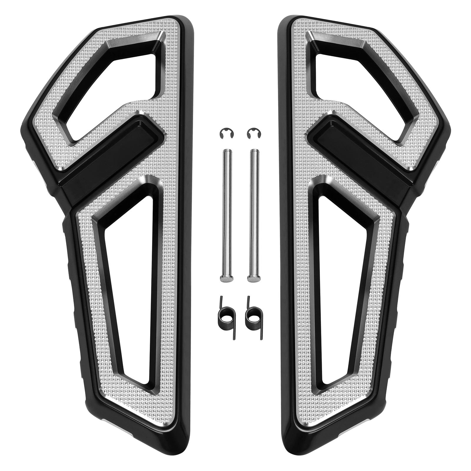 Front Driver Footboards Floorboard Bracket Kit for Harley FLSL FLHCS (2018–2026)