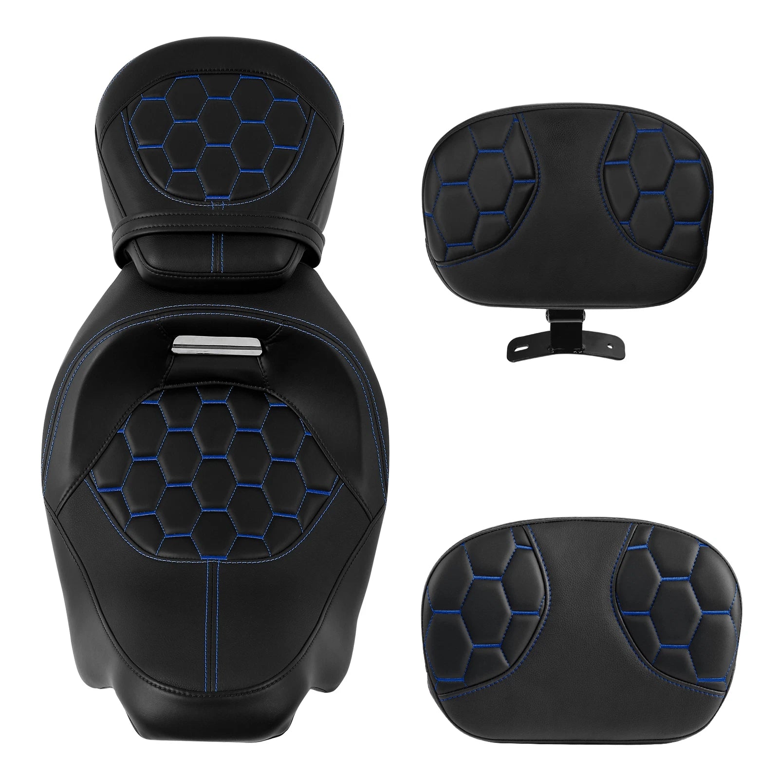 Seat Pad Backrest for Harley Touring Models (2009–2023)