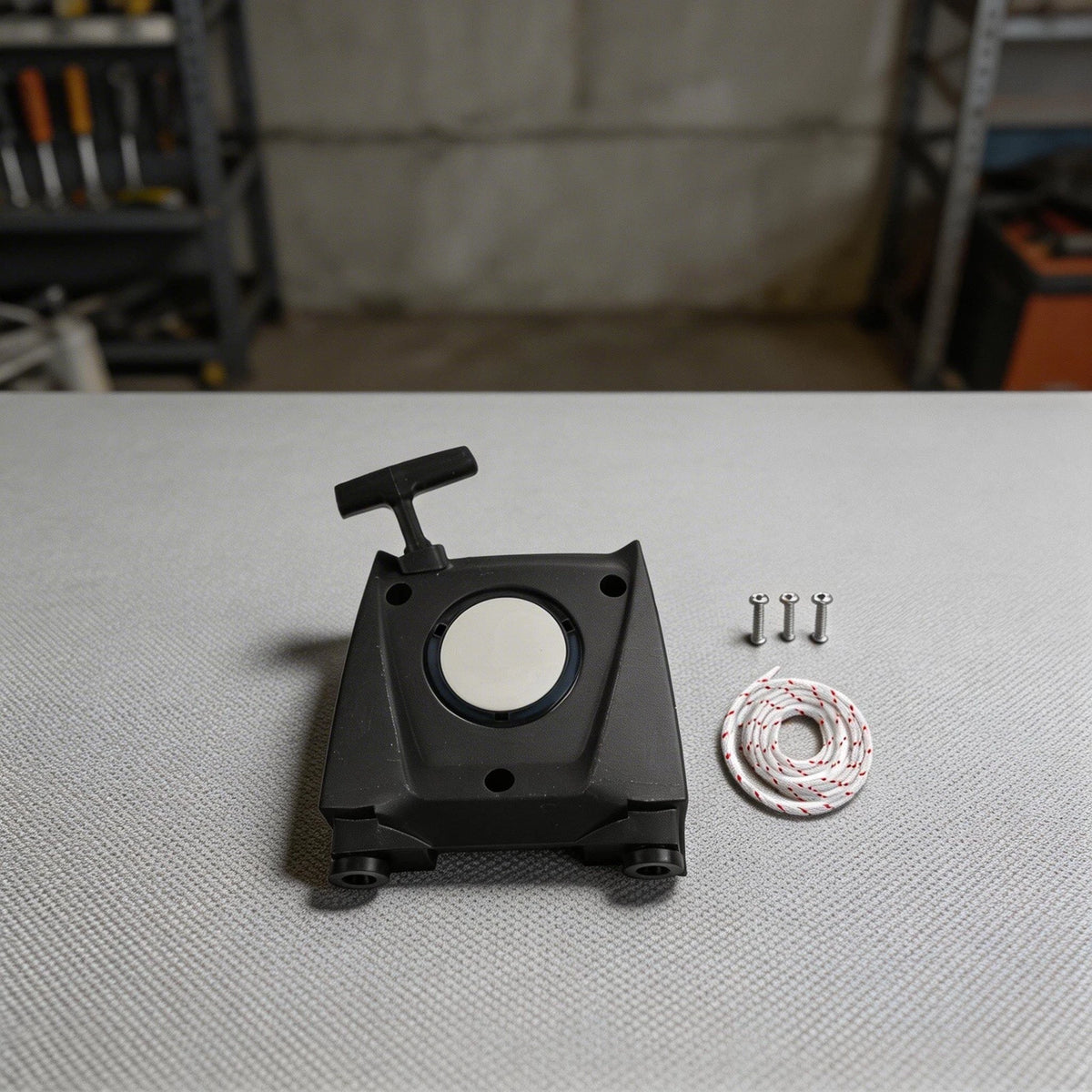 Recoil Starter Assembly for BR800 BR800X Leaf Blower (Includes Rope & Screws)