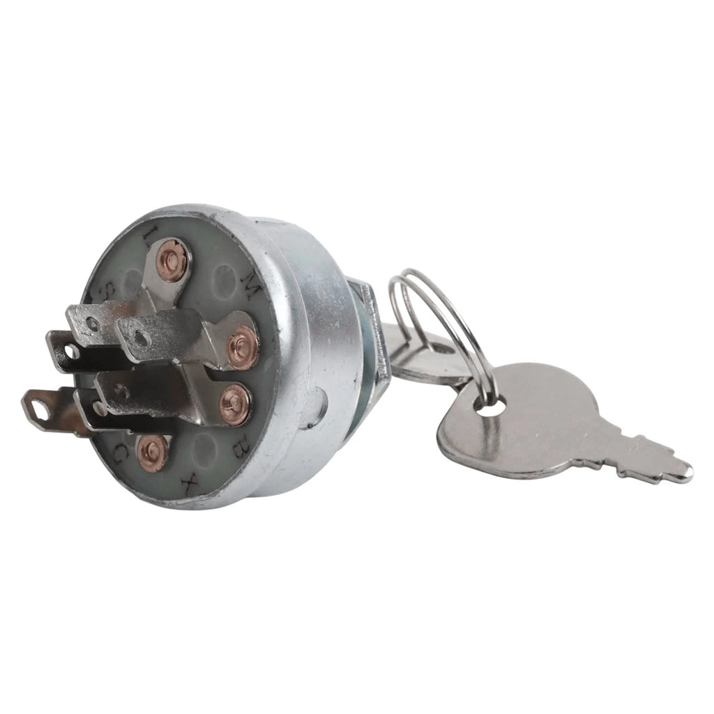 Keyed Ignition Starter Switch for Mowers (Compatible)