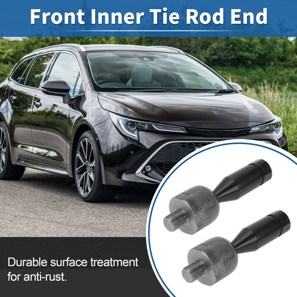 2 Pcs Front Inner Tie Rod End Links Replacement for Toyota Tacoma (1995–2004)