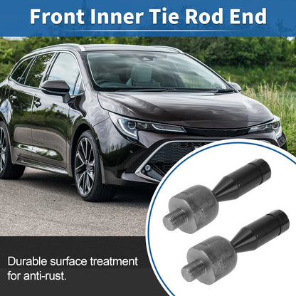 2 Pcs Front Inner Tie Rod End Links Replacement for Toyota Tacoma (1995–2004)