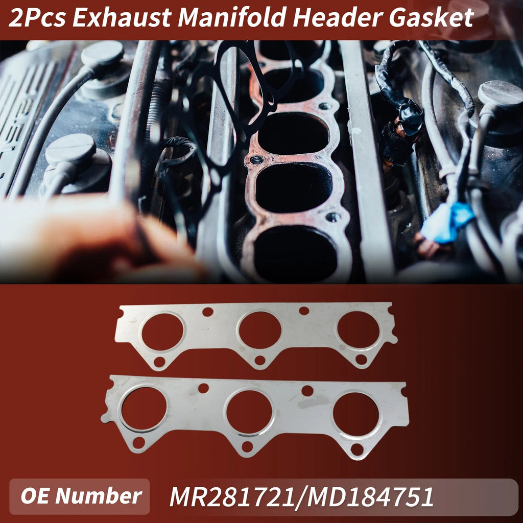 Exhaust Manifold Header Gasket Replacement for Mitsubishi Challenger (1998–2024)