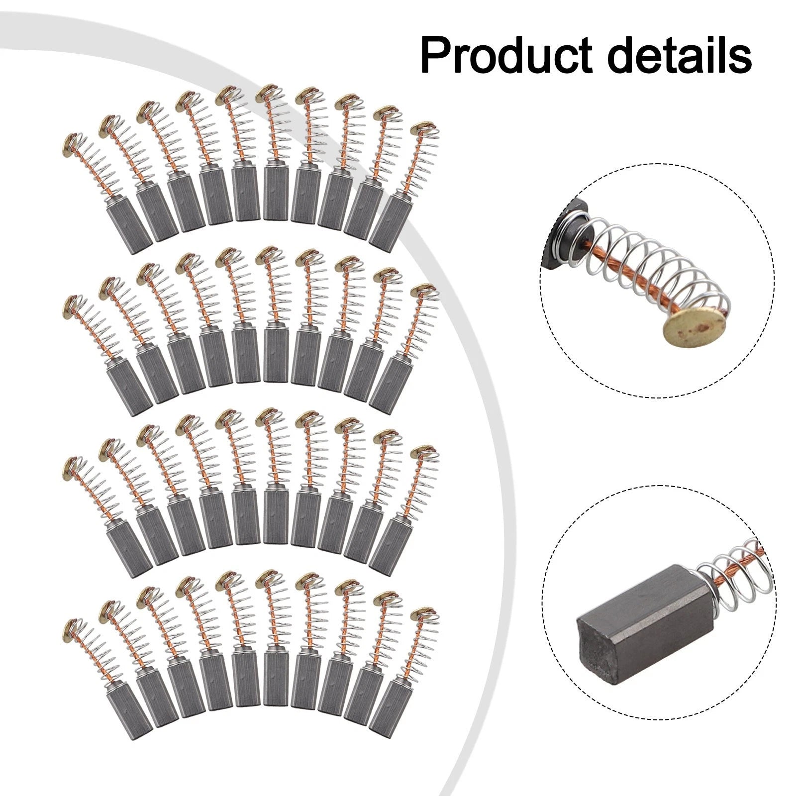 Carbon Brushes for Electric Motor Machine (Power Tools)