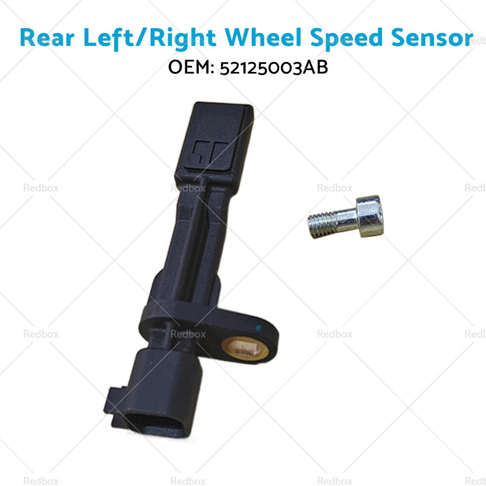 2X ABS Wheel Speed Sensor for Jeep Wrangler JK (2007–2017)