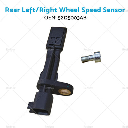 2X ABS Wheel Speed Sensor for Jeep Wrangler JK (2007–2017)