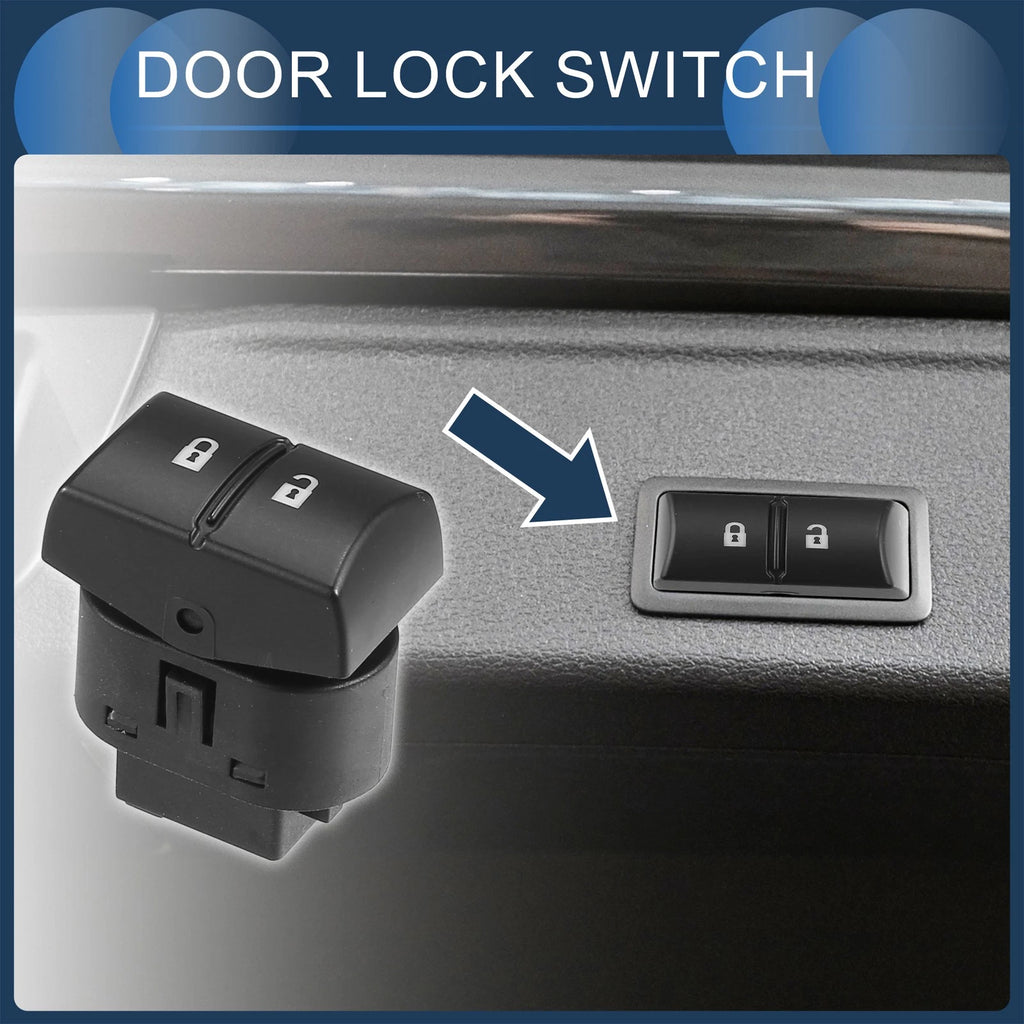Door Lock Switch Front Right Passenger Side for Chevrolet Cobalt (2005–2010)