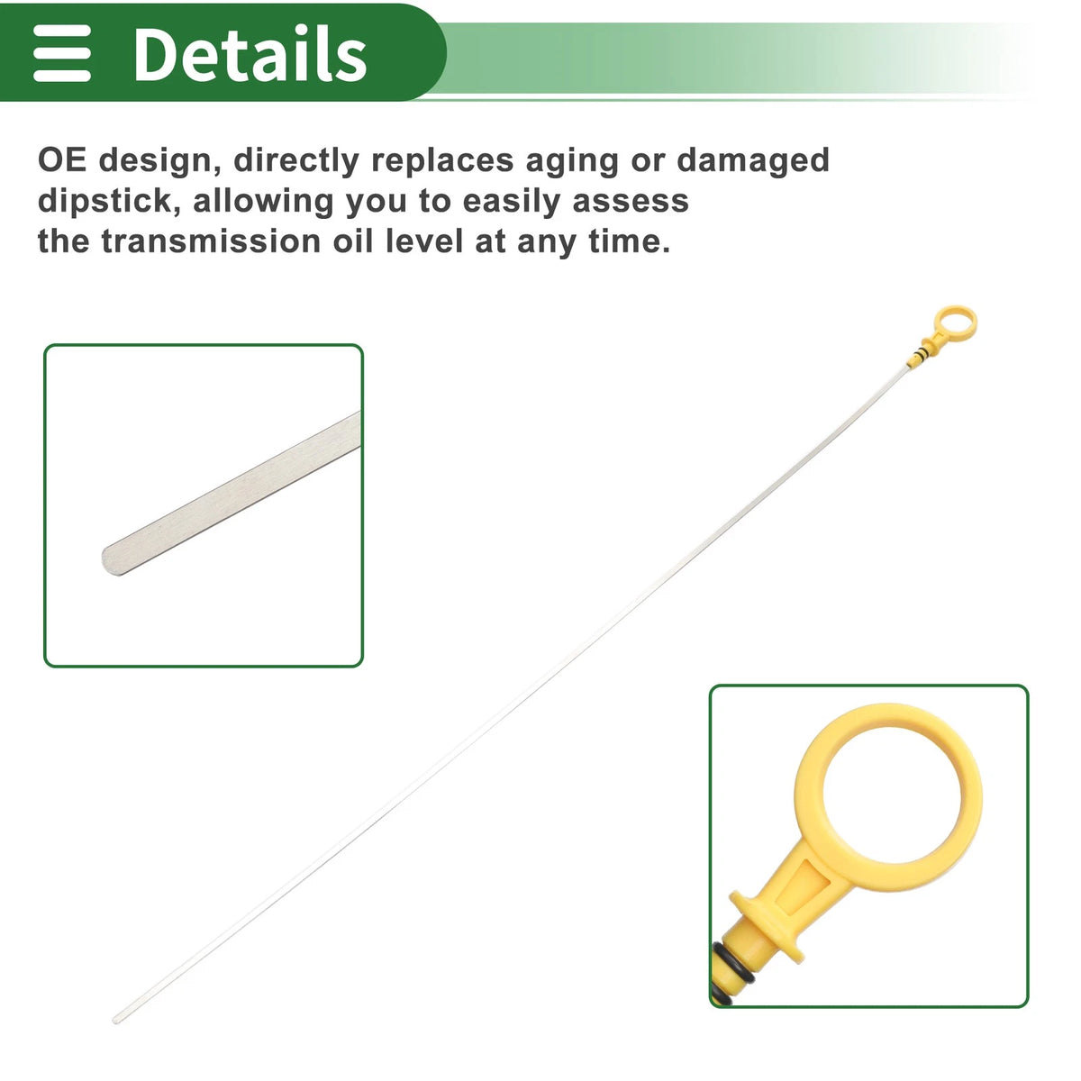 Oil Dipstick No. 12610053 for Cadillac Escalade (2002–2020)