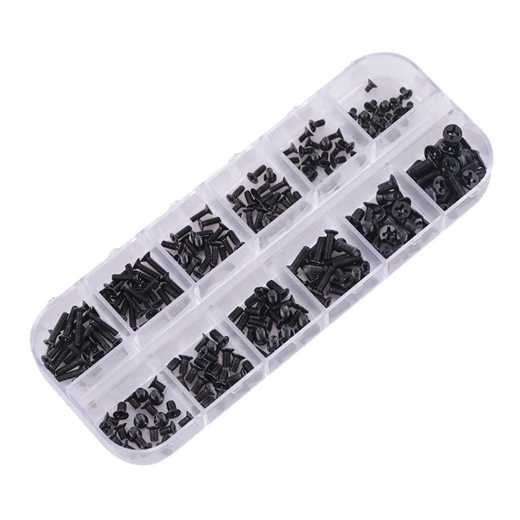 240PCS M2 M2.5 M3 Screws Kit for IBM HP Sony Motherboard (N/A)