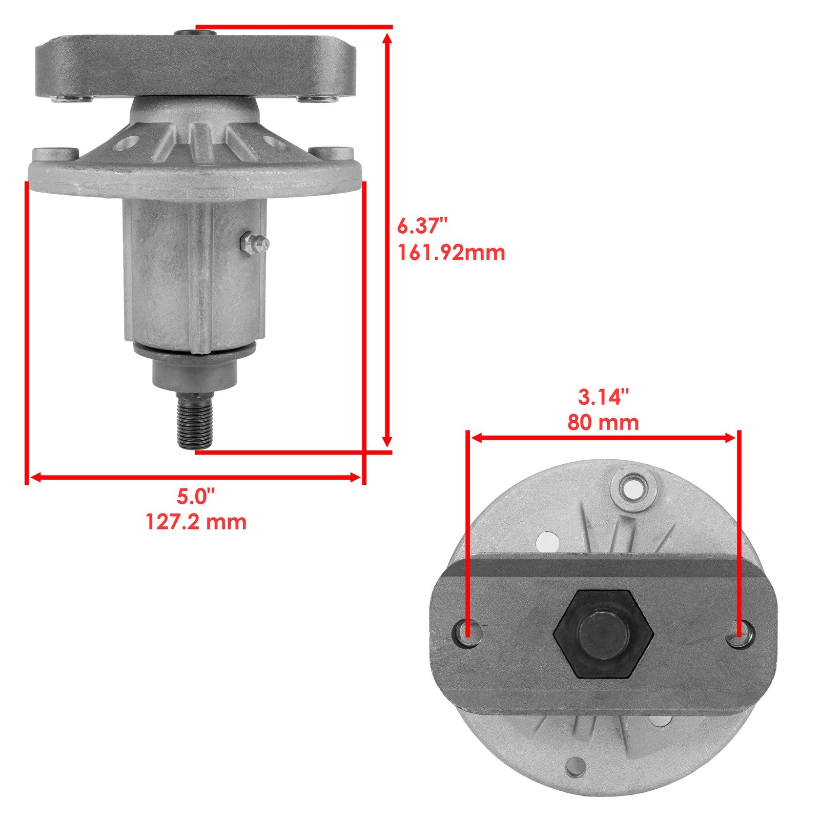 Deck Spindle Replacement for John Deere Sabre 1948HV 2148HV (2018–2018)