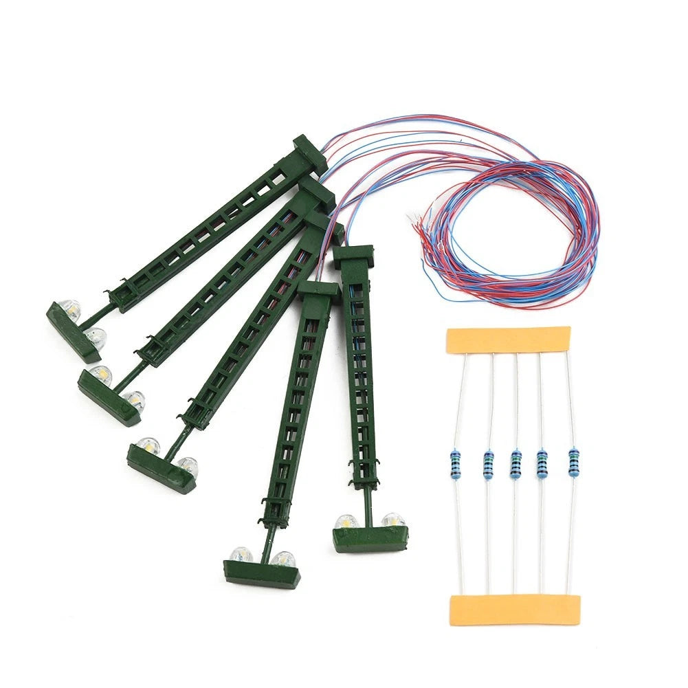 Lamps Mast Light for N Gauge Rail & Building Layout (20mA)
