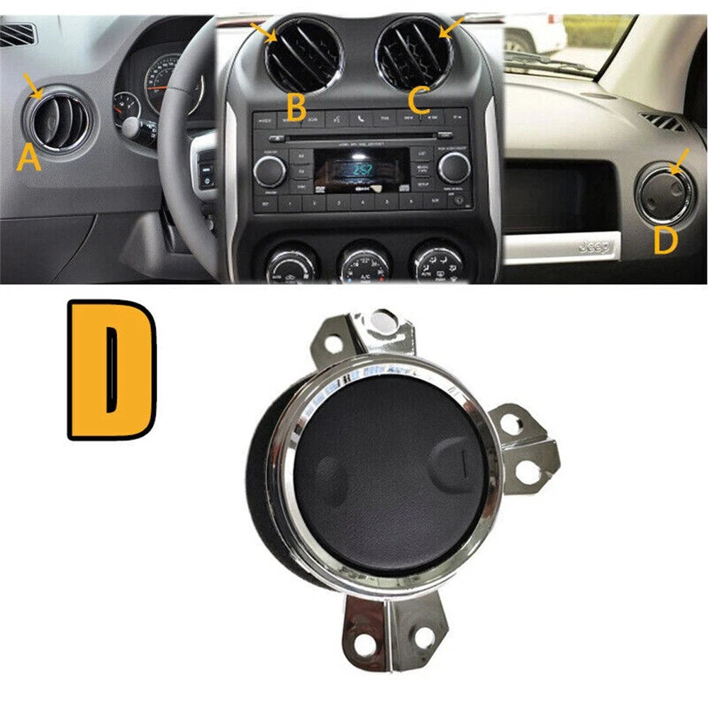Right Front Dashboard Air Vent Outlet for Jeep Patriot Compass (2009–2017)