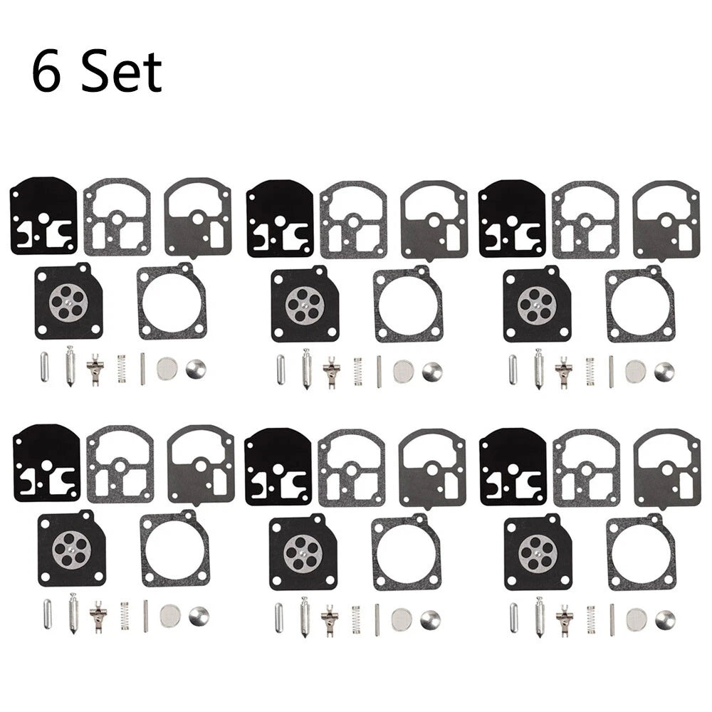 6X Carburetor Repair Kit for Zama RB-3, C1S-H2A, Homelite 330