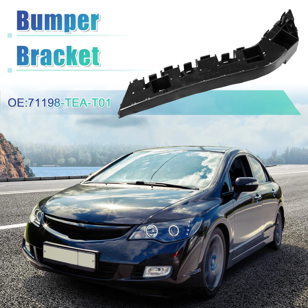 Front Left Bumper Bracket Replacement for Honda Civic (2017–2021)