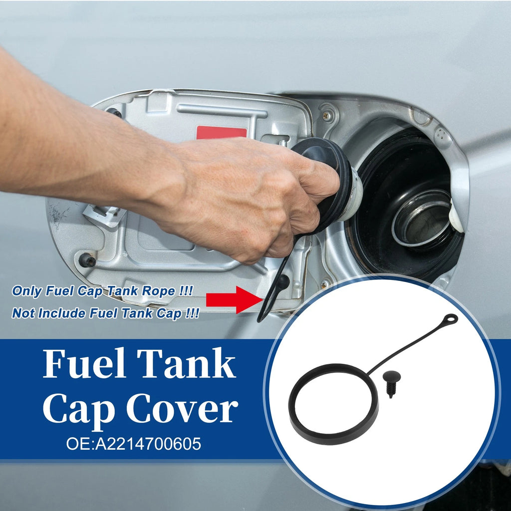 Fuel Tank Cap Tether Rope Replacement 2 Pcs for Mercedes-Benz E320 (2003–2009)