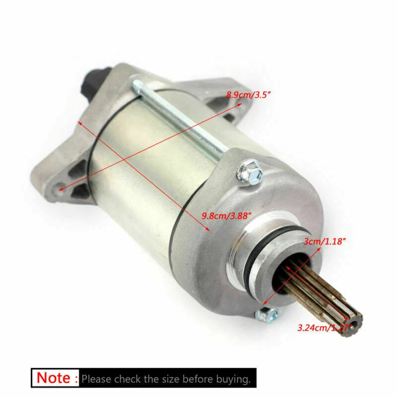 Electric Starter Motor for Honda TRX420 Rancher 420 (2007–2017) AT DCT T9
