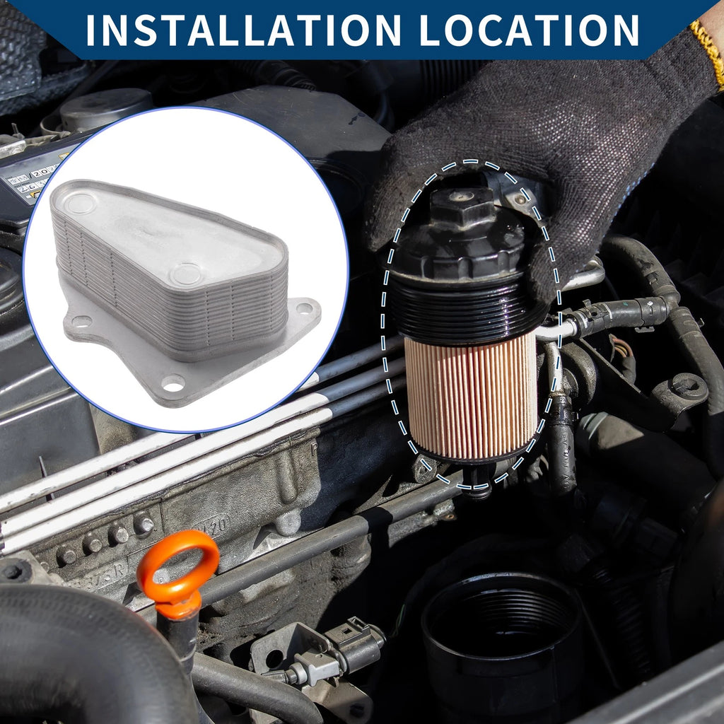 Engine Oil Cooler Replacement for GMC Terrain (2018–2023)