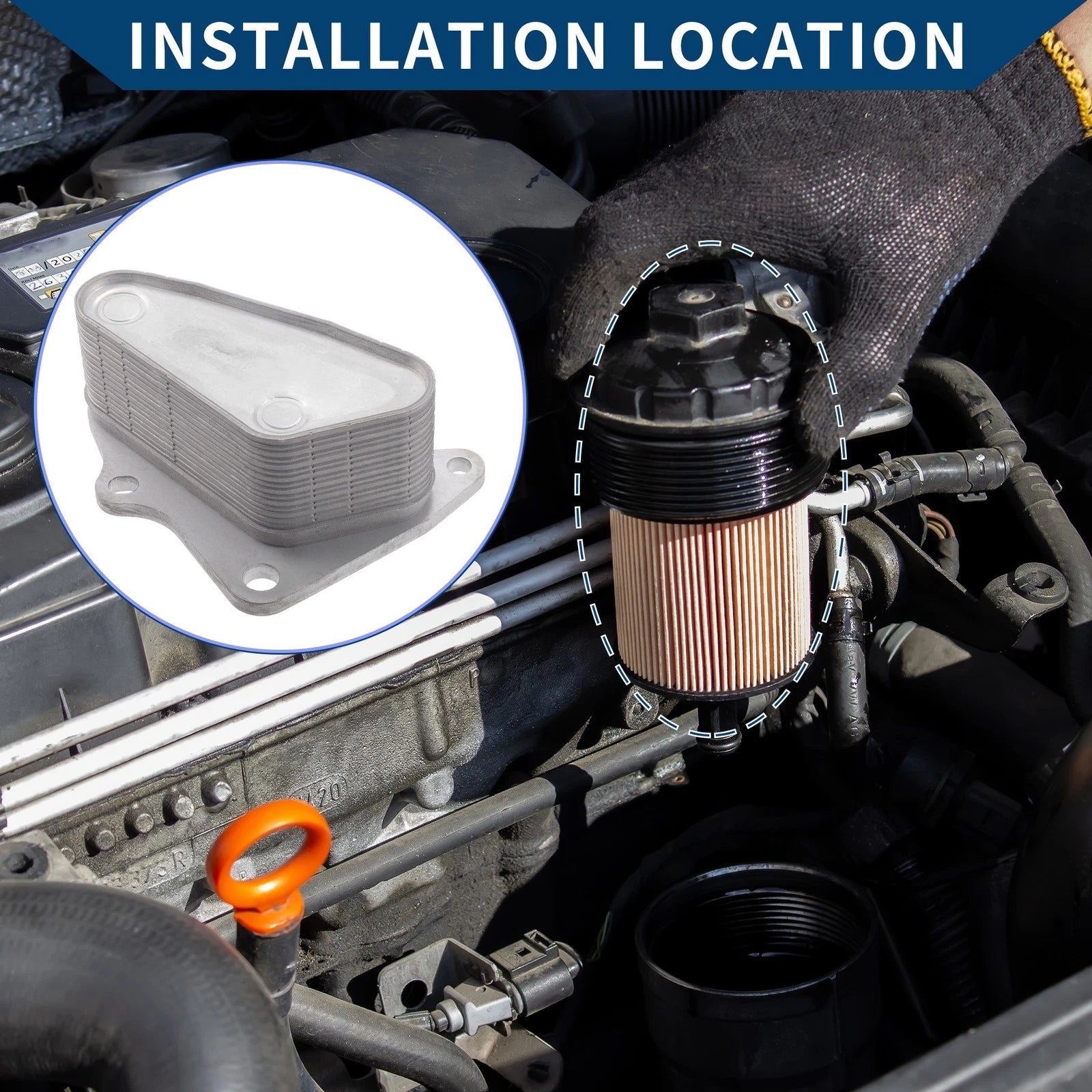 Engine Oil Cooler Replacement for GMC Terrain (2018–2023)
