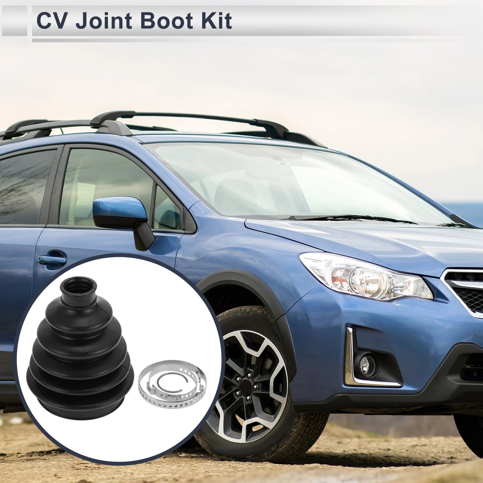 Outer CV Joint Boot Kit with Clamps for Subaru Crosstrek (2013–2015)