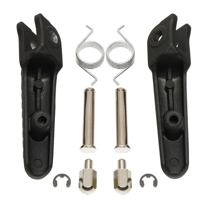 Front Driver Footpegs Footrests for Honda CBR600RR (2003–2025), CBR1000RR (2004–2025)