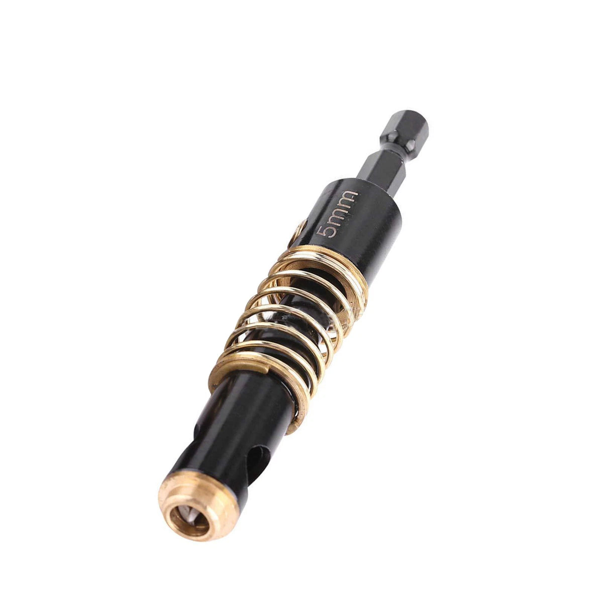 Self-Centering Hole Puncher Drill Bit for Wood Plastic (1/4" Hex Shank)