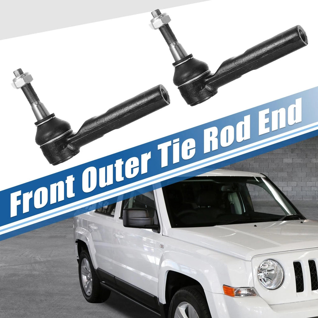 2PCS Front Inner Outer Tie Rod End Replacement for Dodge Chrysler Jeep (2011–2020)