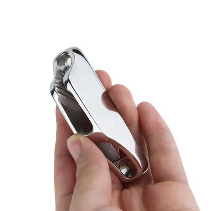 316 Stainless Steel Deck Mount Cleat for Yacht (4mm/6mm)