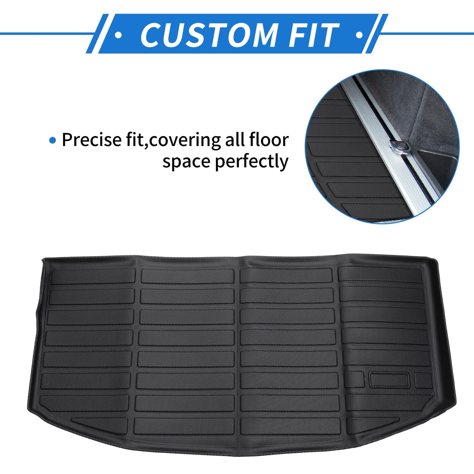 Rear Trunk Mat TPE Cargo Liner Replacement for Mazda CX-90 (2024–2025)