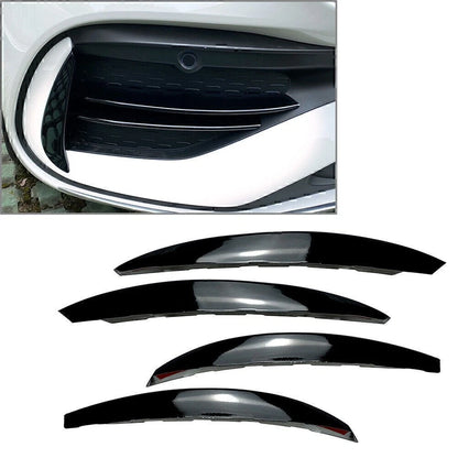 Front Bumper Splitter Fin Spoiler Canard for Mercedes Benz C-Class (2022–2023)