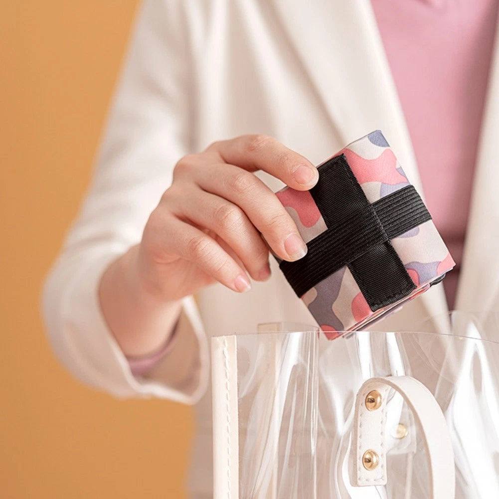Folding Shopping Bag for Grocery Runs (Portable, Waterproof)