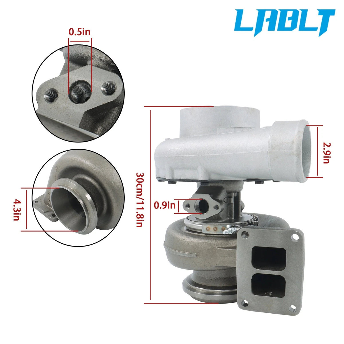 LABLT Turbocharger HT3B 3522867 3803670 for Cummins NTC855 NTC320 NTCC400