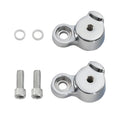 Chrome Passenger Footpegs Peg Mounting Kit for Harley FXDR FXDRS (2019–2024)
