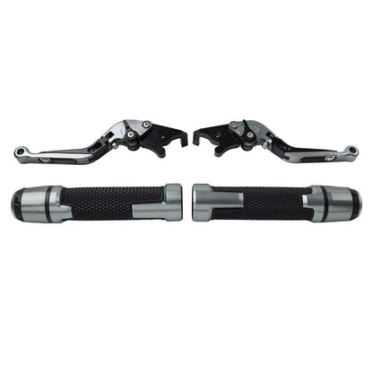 CNC Titanium Extendable Brake Clutch Levers Set for Daytona 675 (2013–2018)