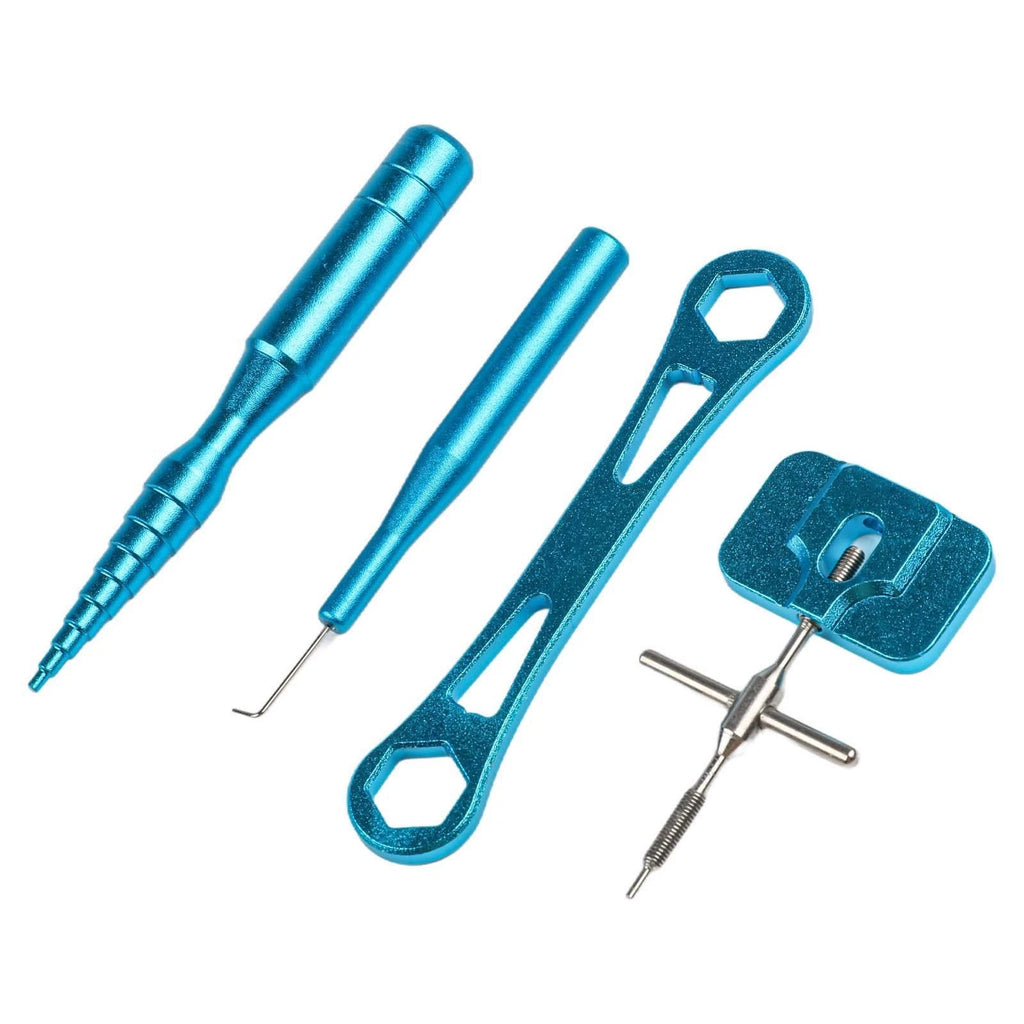 Fishing Reel Maintenance Tool Set with Protective Storage Box