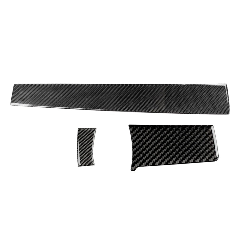 3Pcs Carbon Dashboard Center Console Cover for Honda Civic (2016–2021)