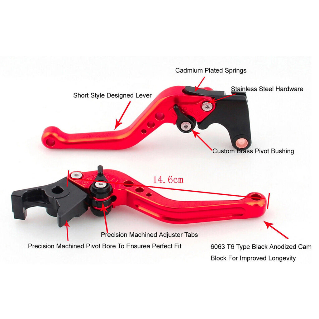 Short Clutch Brake Lever for BMW R1200GS Adventure (2014–2018) T9