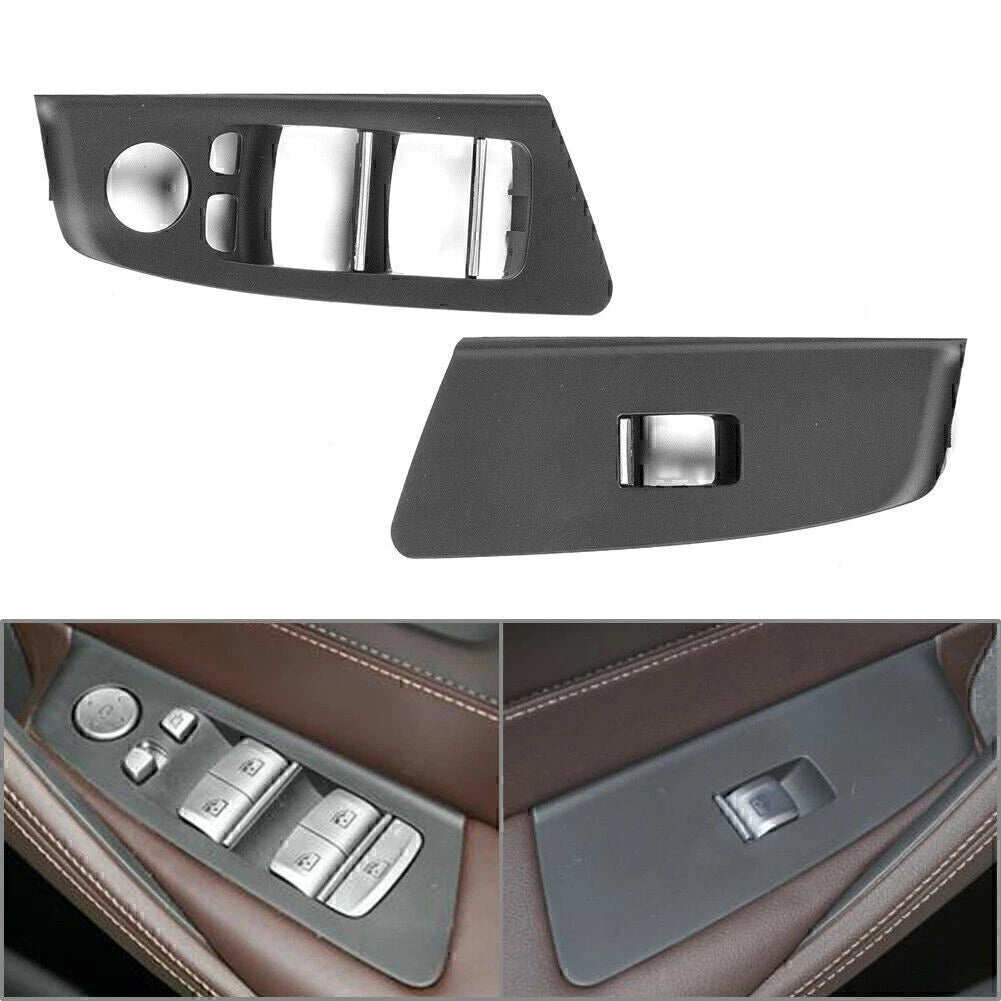 Interior Front Window Switch Lock Cover Trim for BMW 5 Series G30 G31 G38 (RHD)