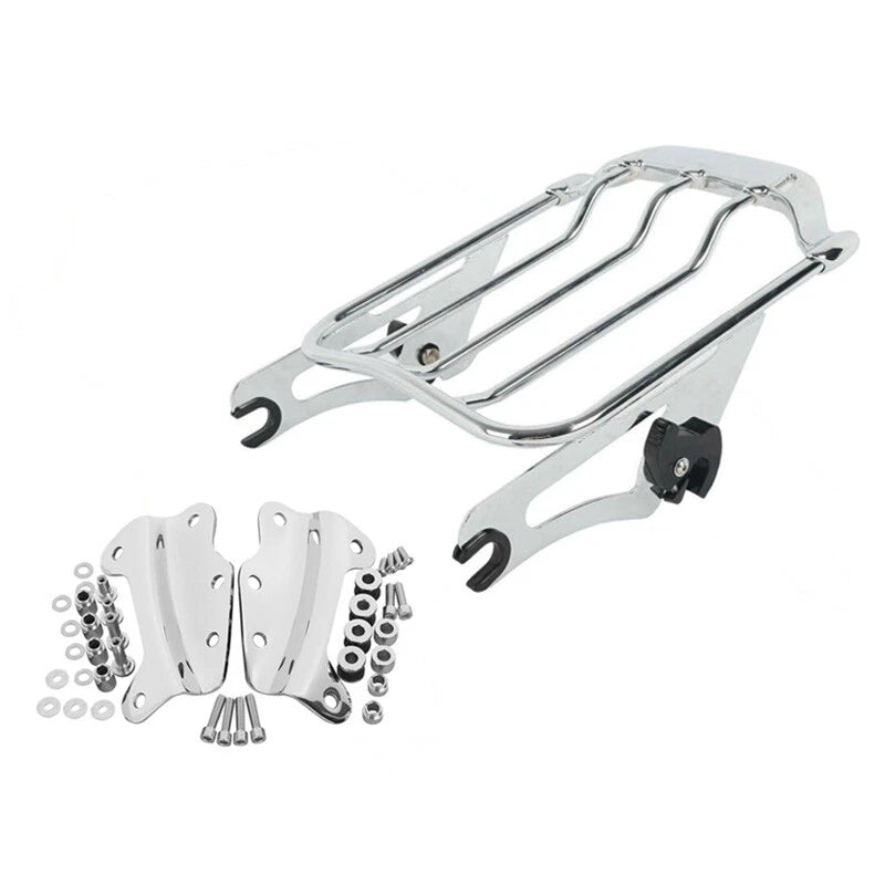 2-Up Luggage Rack 4 Point Docking Hardware for Harley Road Glide (2009–2013)