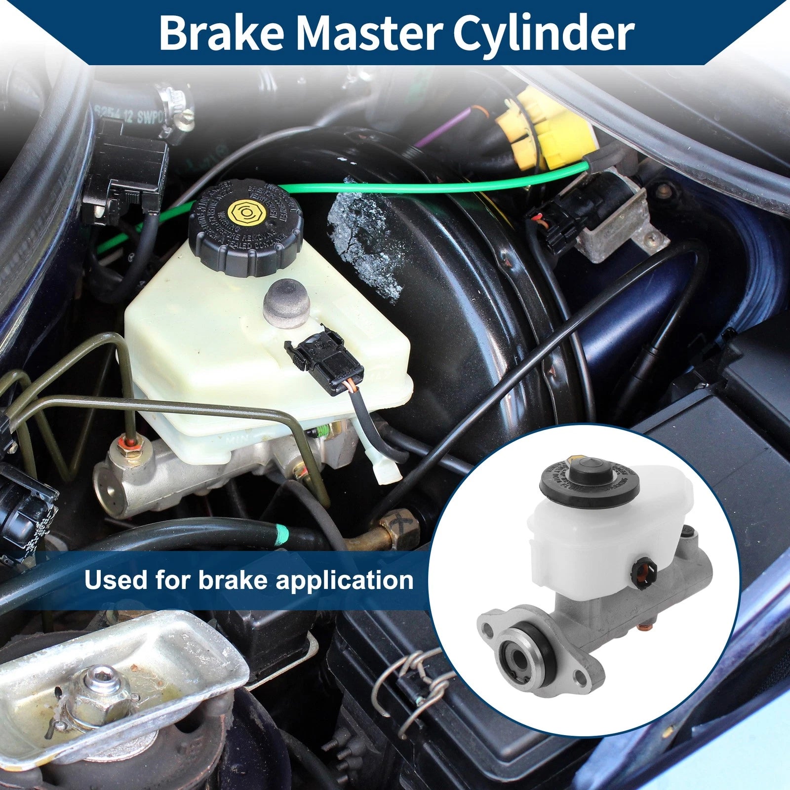 Brake Master Cylinder Reservoir Replacement for Toyota Camry (1995–2000)