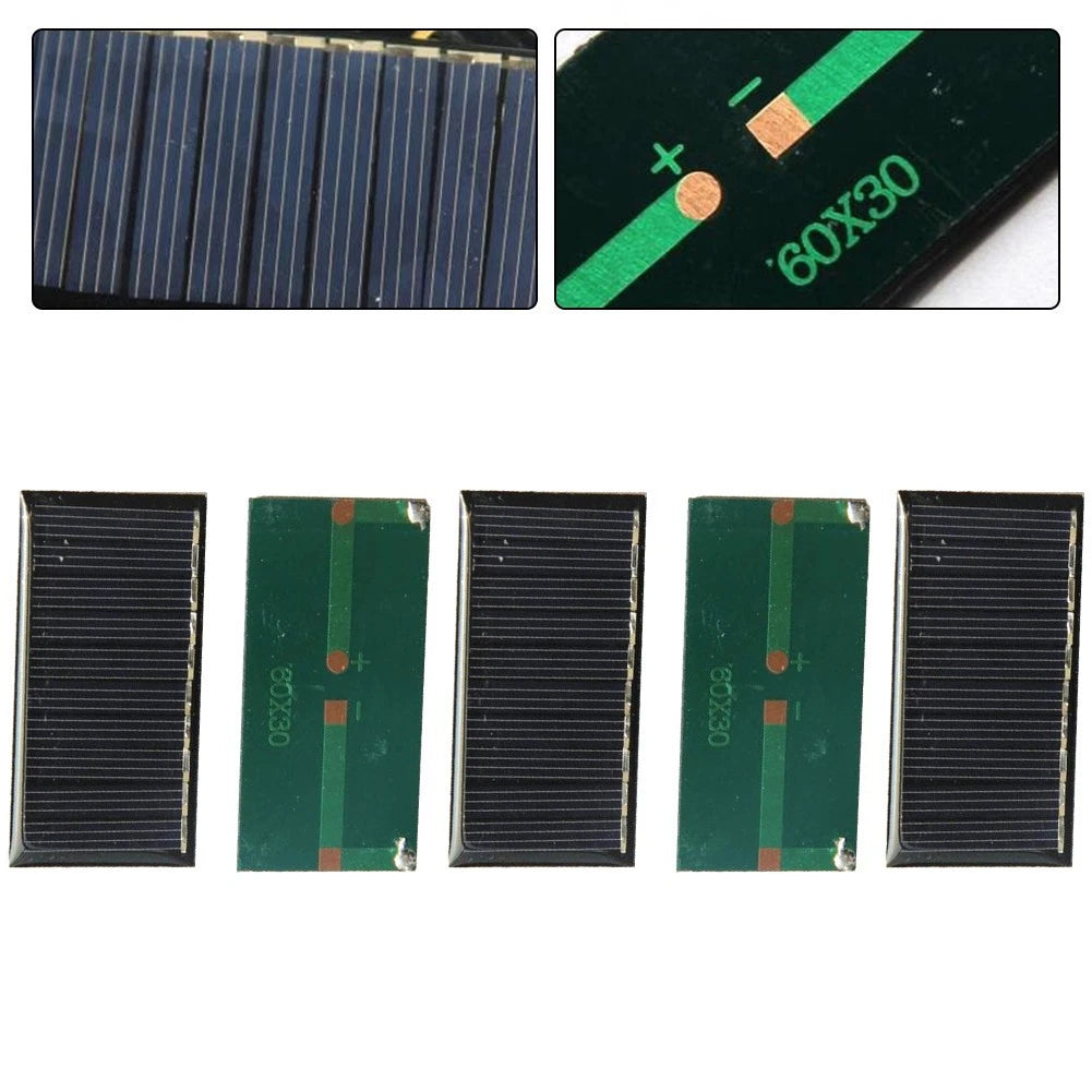 Flexible Solar Panel for DIY Projects (0.25W)