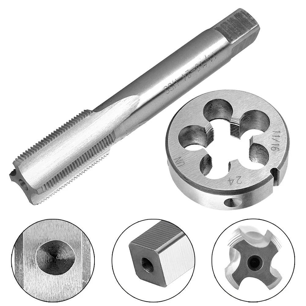 11/16-24 UNEF Tap and Die Set for Right Hand Thread (No Years Specified)